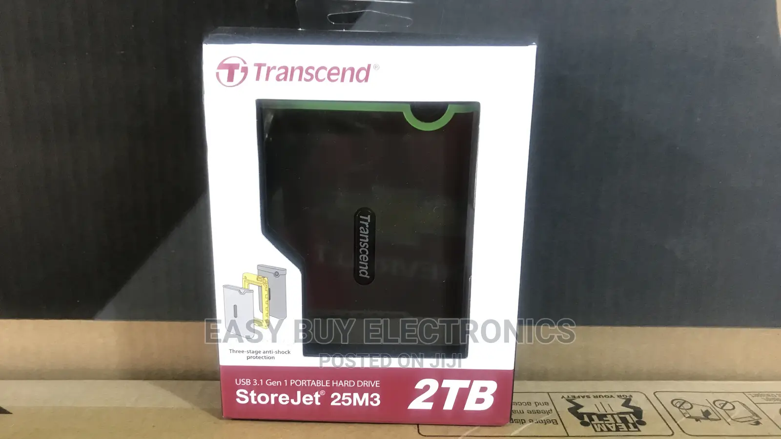 Think Storage 2tb Transcend Hard Drive .