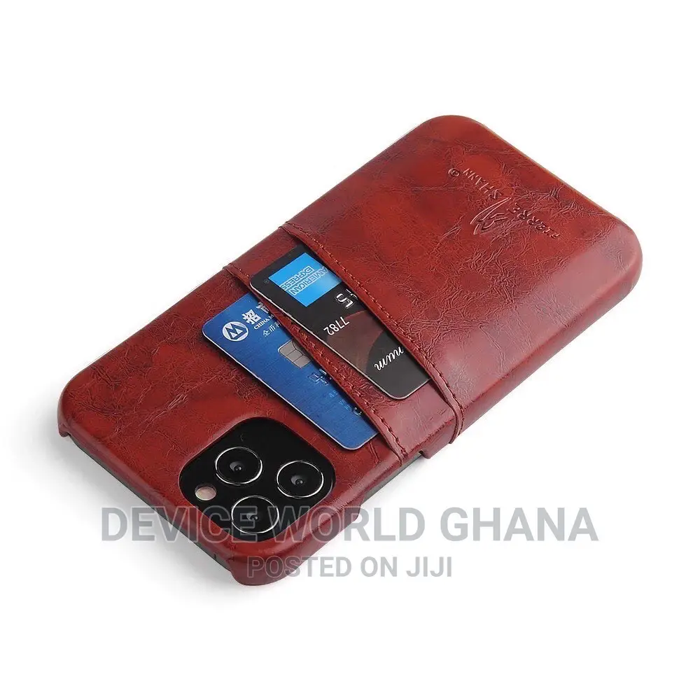 Pierre Shann Leather Case for iPhone 12promax 12pro 12