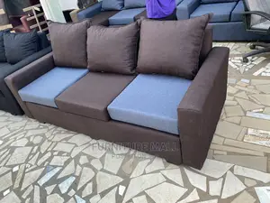 Smooth Material 3in1 Sofa. Free Delivery