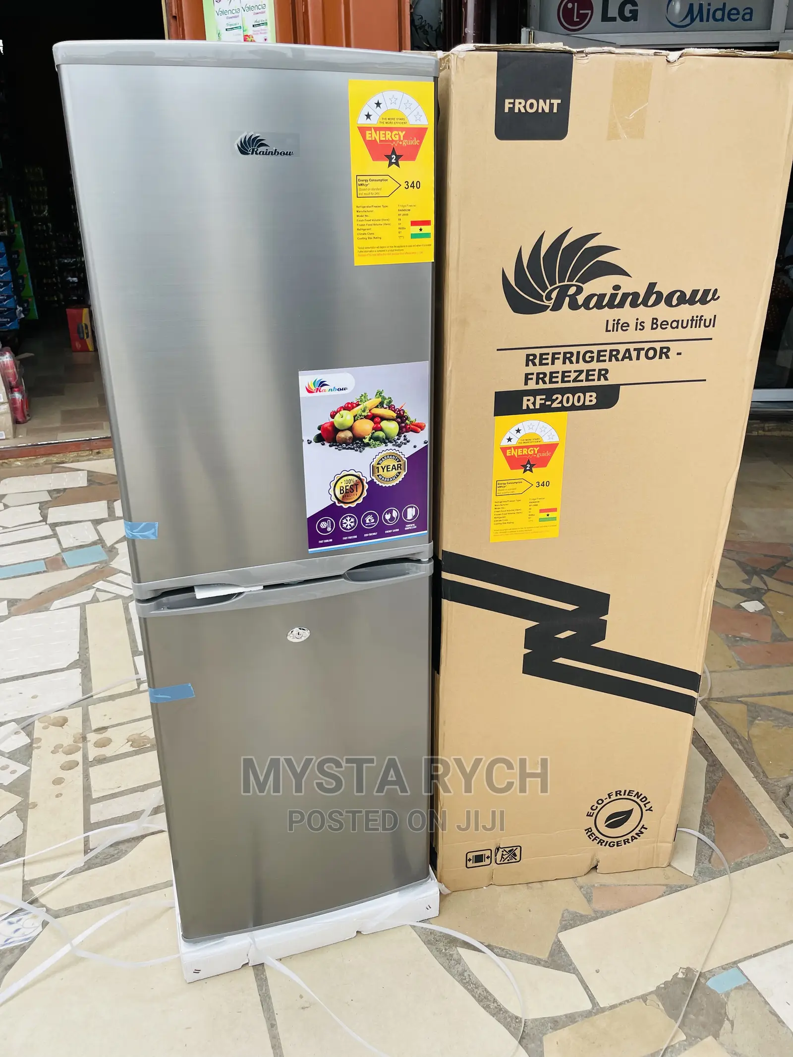 2021 New Rainbow 200b Refrigerator