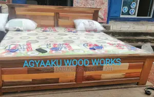 Strong Mixed Wood Queens Bed