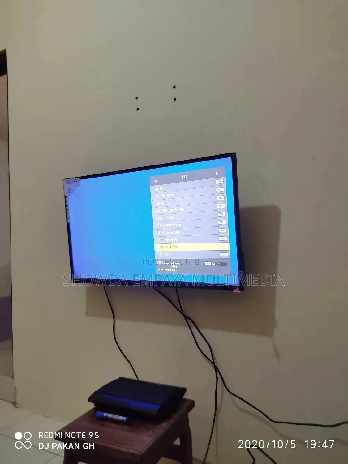 TV Mounting Drill Works