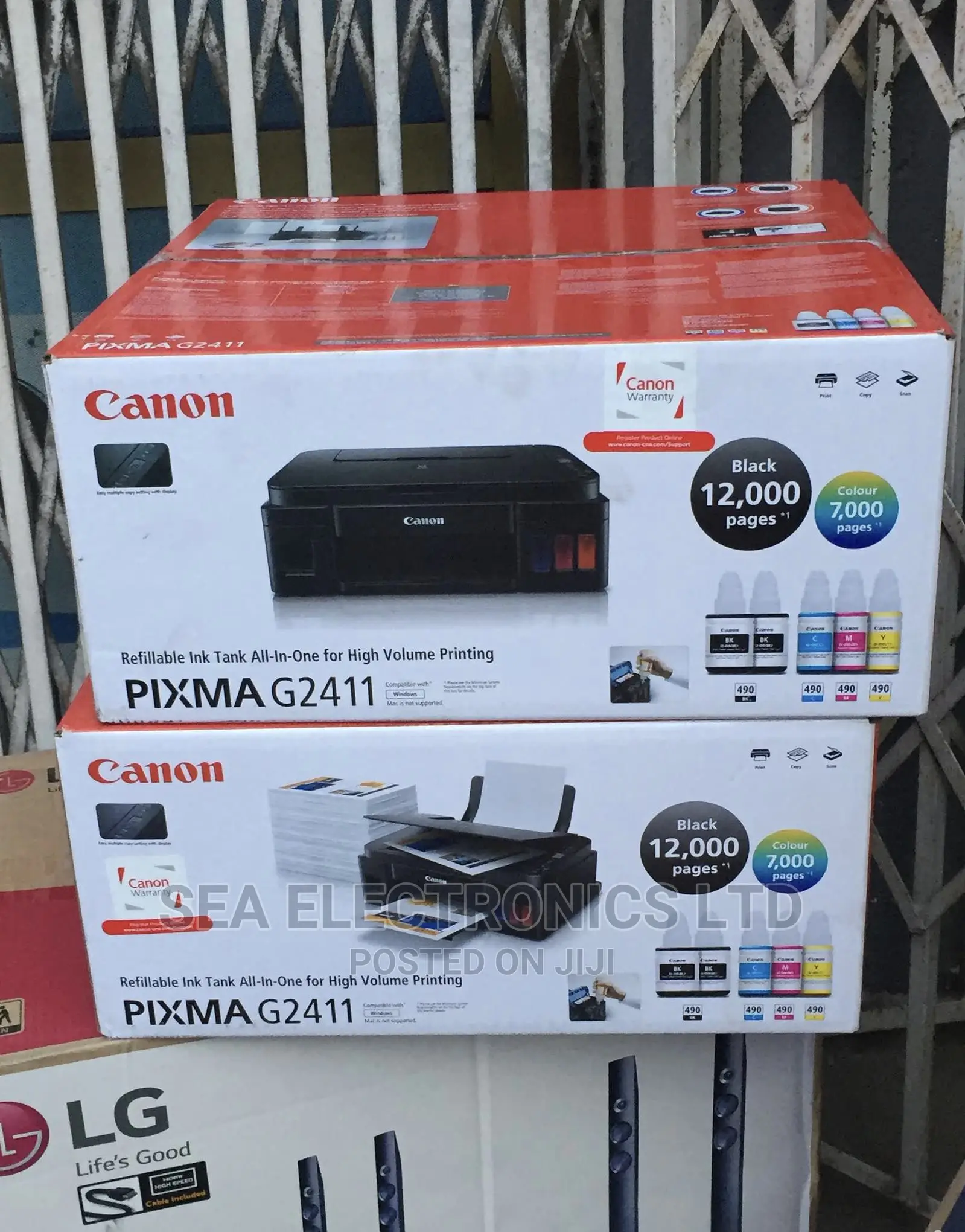 Canon Pixma G2411 Ink-Jet Printer 3 in 1