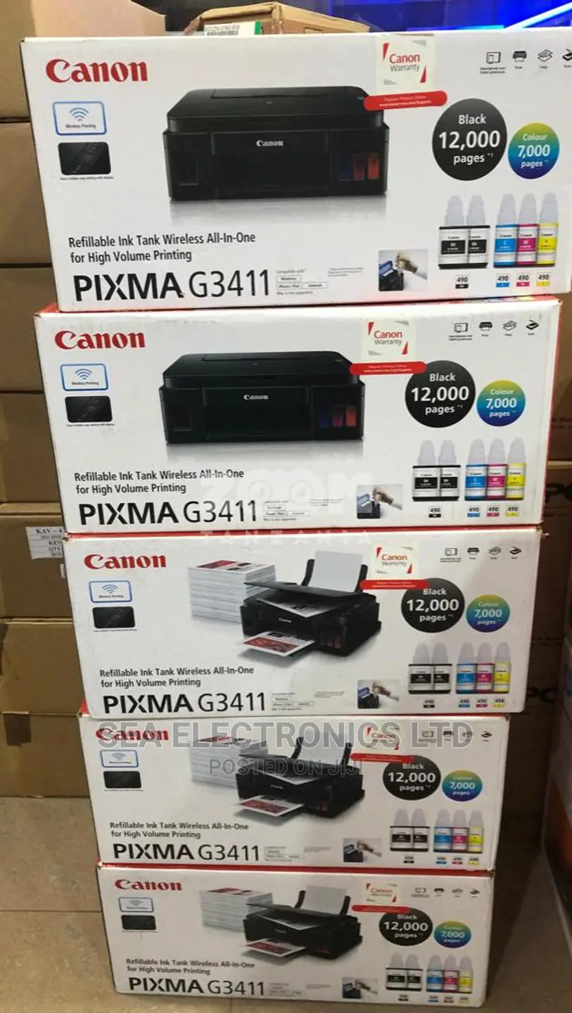 Canon Pixma G3411- Print -Copy-Scan–Cloud Link