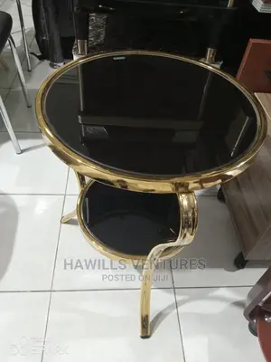 Dining Black and Gold Table
