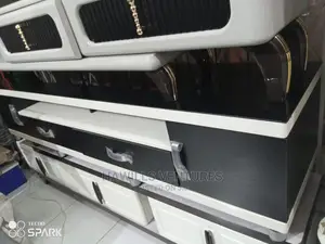Black TV Stand