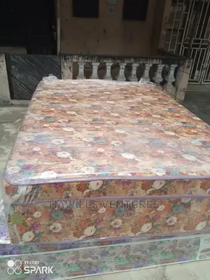 Spacious Bed With Inbuilt Mattress