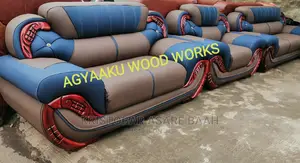 1durable Leather Sofa Set