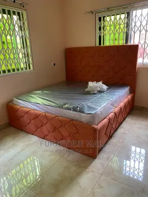 Colorful Queensize Bed With Mattress . Free Delivery