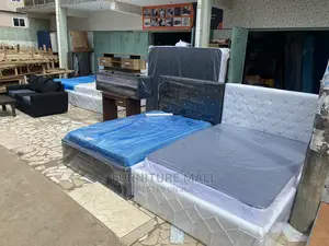 Double Bed With Mattresses Available As Seen. Free Delive