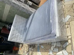 Double Bed With Mattress 54x7 . Free Delivery