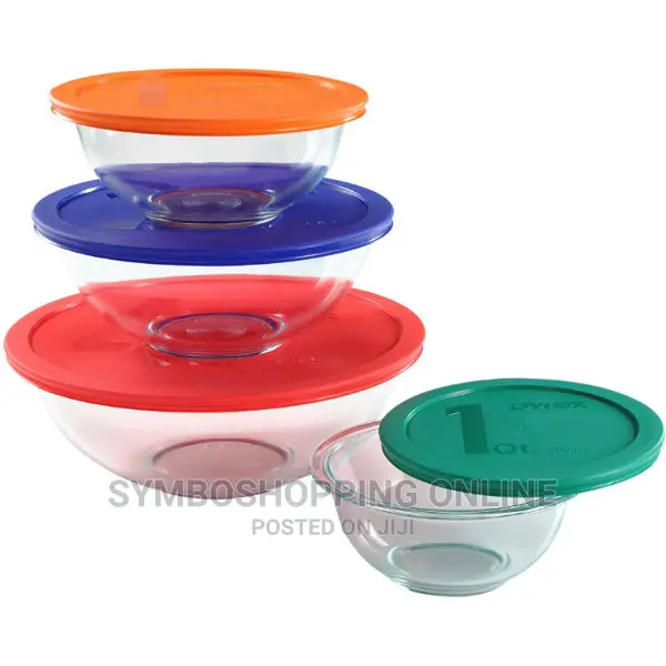 Pyrex Smart Essential 8-Piece Mixing Bowl Set
