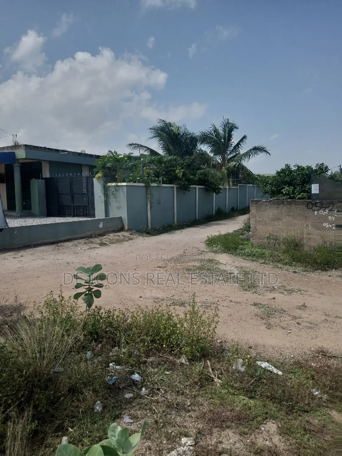 2 Plots of Commercial/Indstr Land in Kasoa on E' Bawjiase Rd