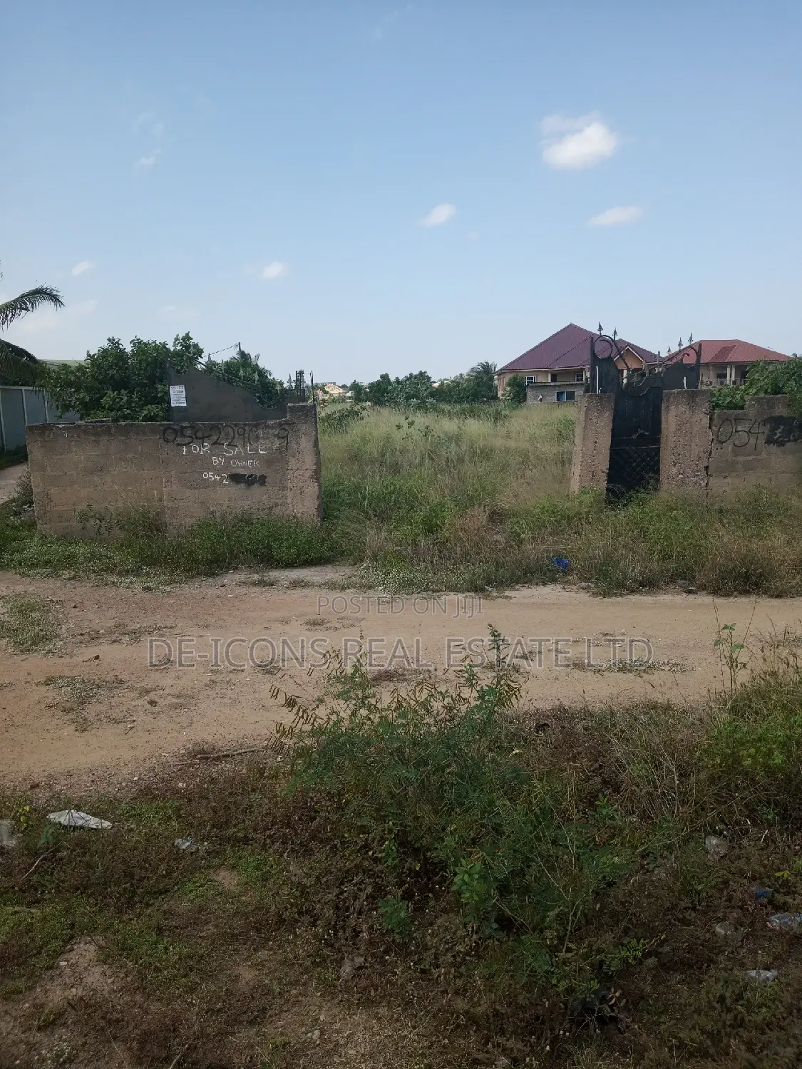 2 Plots of Commercial/Indstr Land in Kasoa on E' Bawjiase Rd