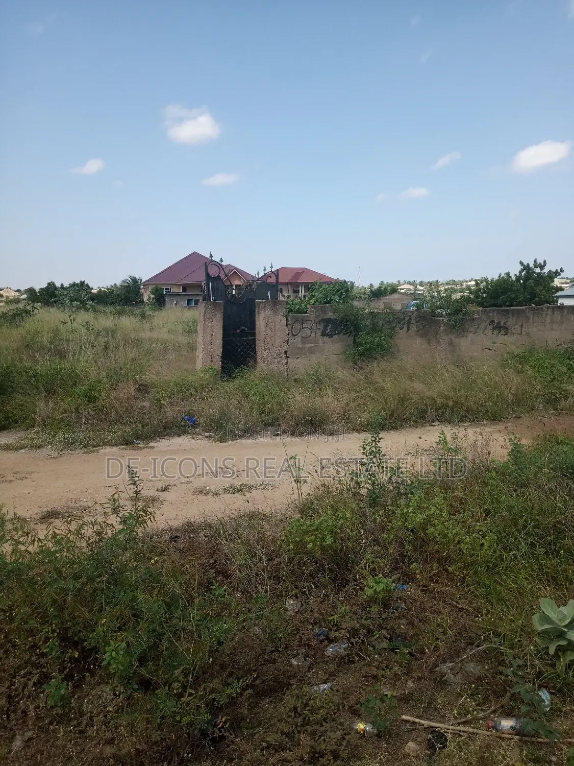 2 Plots of Commercial/Indstr Land in Kasoa on E' Bawjiase Rd