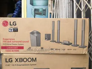 Lg Lhd655bt DVD Home Theatre System - 5.1 Channel - Black