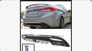 Hyundai Elantra 2011-2013 Back Bumper Diffuser/Spoiler