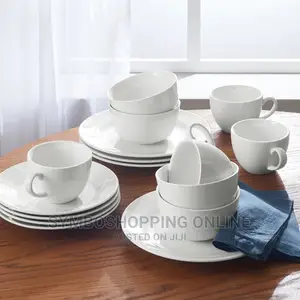 Better Homes Gardens 16 Piece Porcelain Dinnerware Set