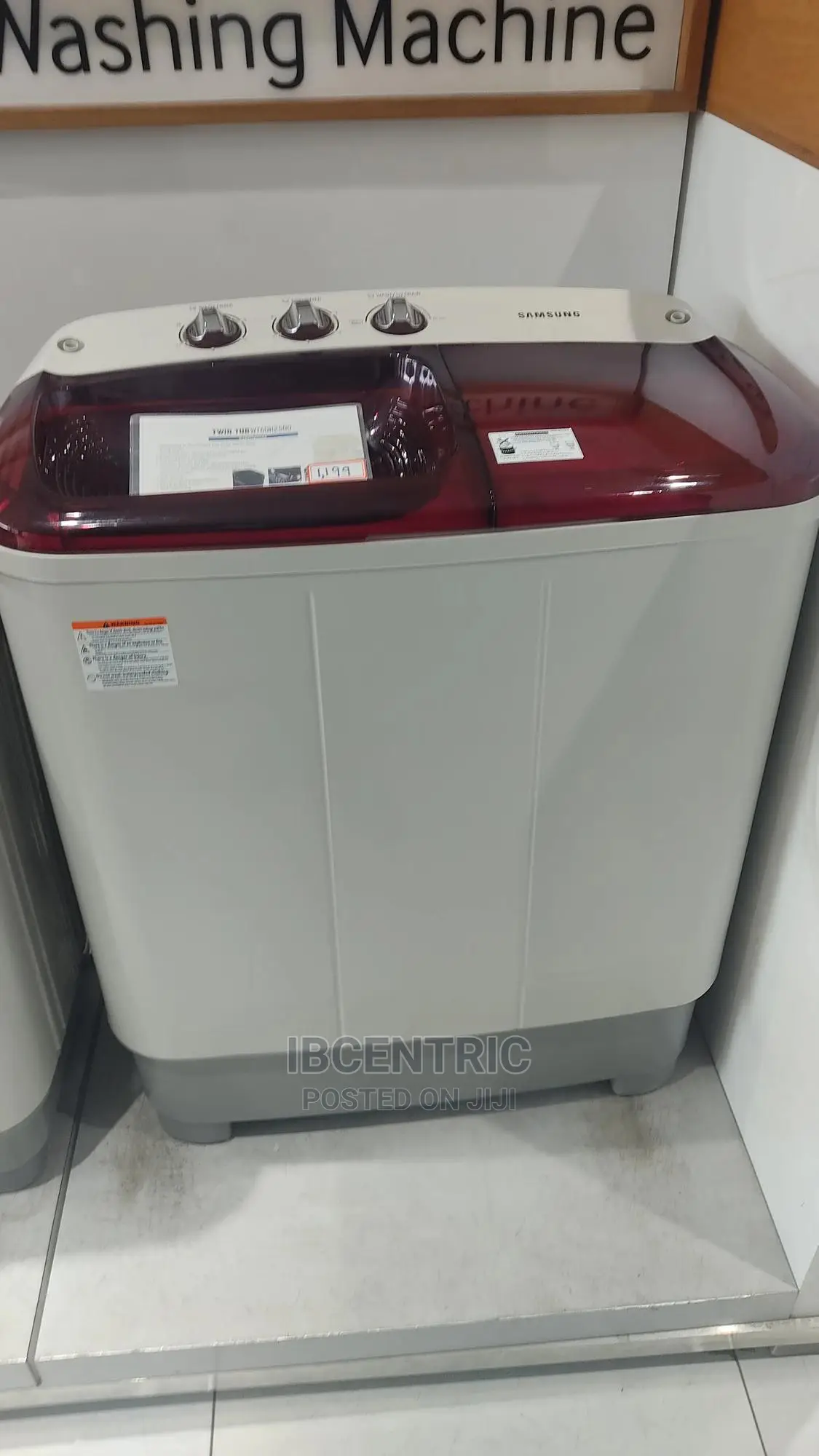 Samsung 6kg Twin Tub Semi Automatic Washing Machine