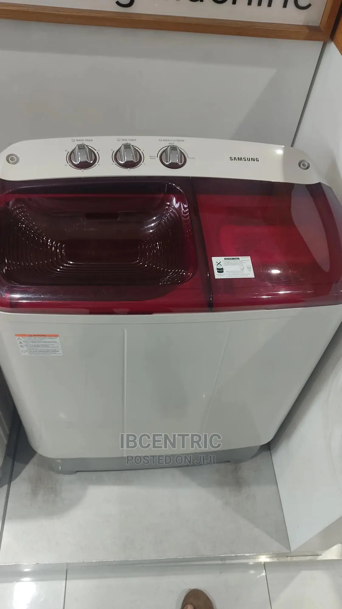 Samsung 6kg Twin Tub Semi Automatic Washing Machine
