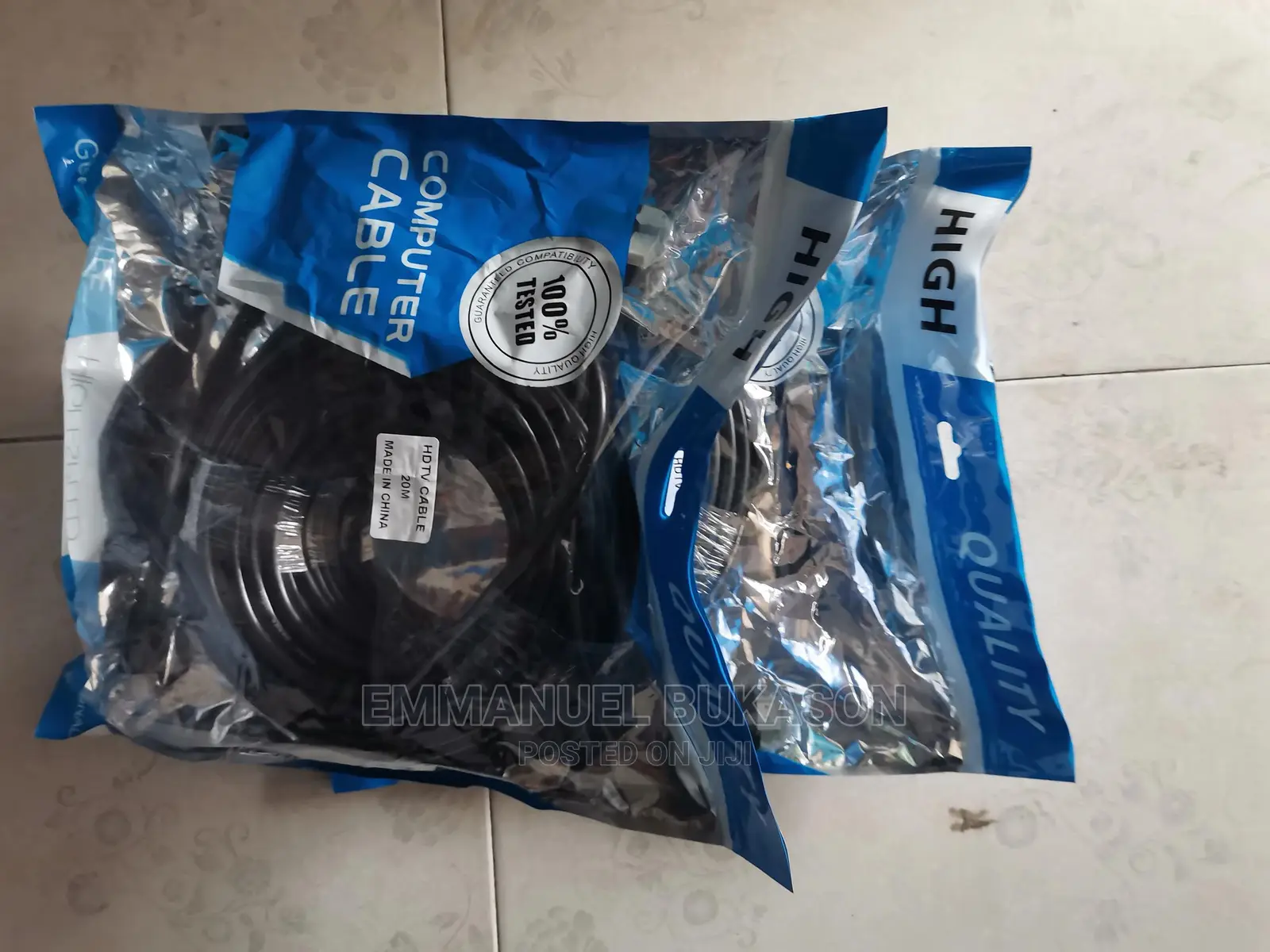 20m Balck Hdmi Cable