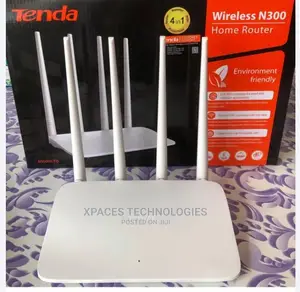 Tenda F6 V4.0 Wireless N300 Easy Setup Wi-Fi Router 300