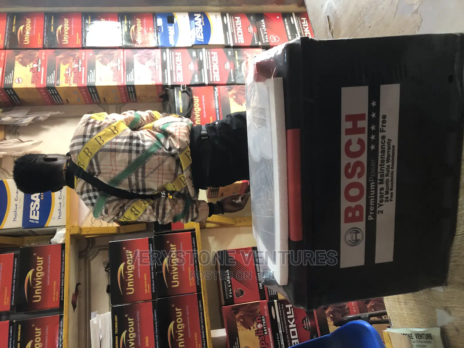 Bosch Car Battery - 100ah + 19PLATE