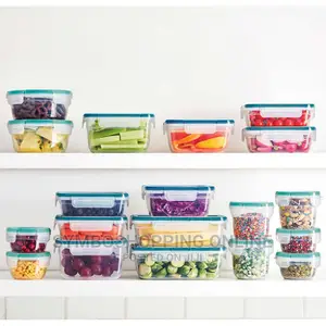 Snapware Bpa-Free Plastic Storage Container Set. 38 PCS