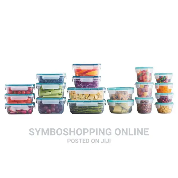 Snapware Bpa-Free Plastic Storage Container Set. 38 PCS