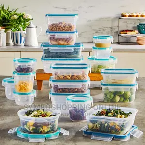 Snapware Bpa-Free Plastic Storage Container Set. 38 PCS