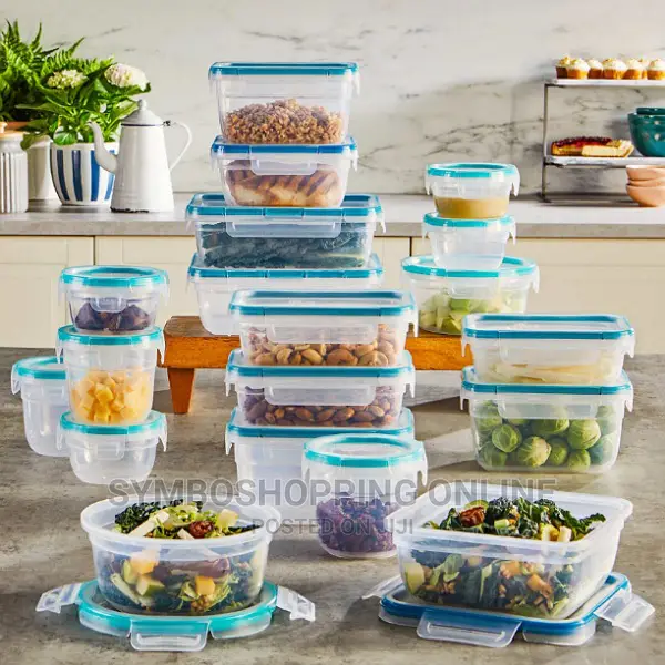 Snapware Bpa-Free Plastic Storage Container Set. 38 PCS
