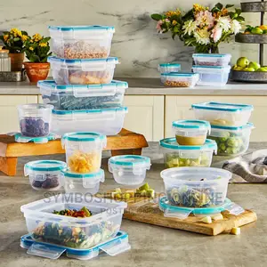 Snapware Bpa-Free Plastic Storage Container Set. 38 PCS