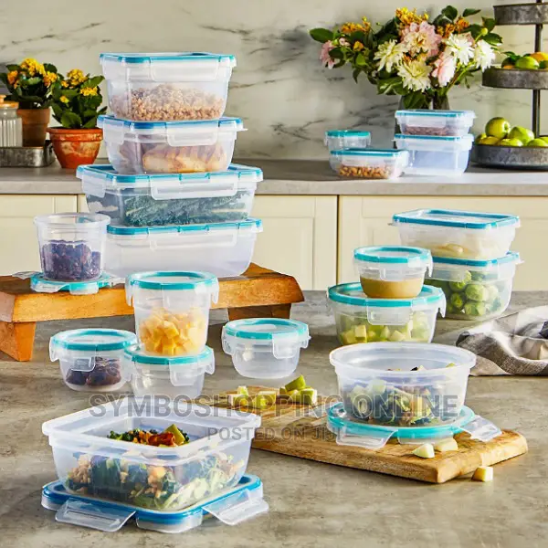 Snapware Bpa-Free Plastic Storage Container Set. 38 PCS