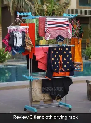 3 Tier Clothes Drying Rack