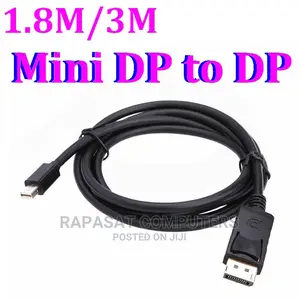 1.8M Thunderbolt Mini Displayport to Displayport Cable