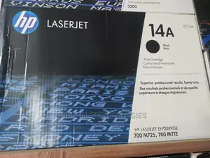 HP 14A Black Original Laserjet Toner Cartridge #Cf214a