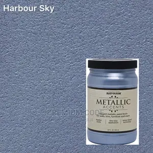 Metallic Accents Paint, Harbour Sky