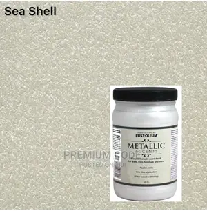 Metallic Accents Paint, Sea Shell