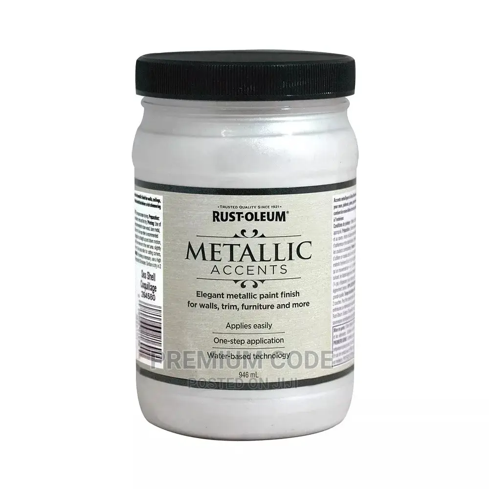 Metallic Accents Paint, Sea Shell