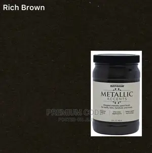 Metallic Accents Paint, Rich Brown