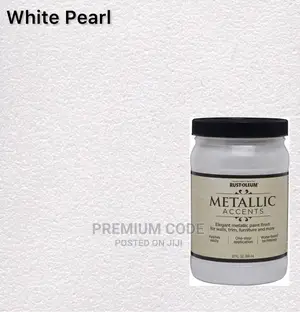 Metallic Accents Paint, White Pearl