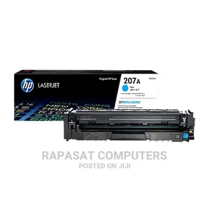 HP 207A Cyan Original Toner Cartridge (W2211A)