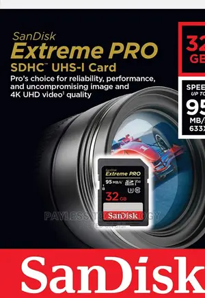 Sandisk Extreme Pro 32gb Sd Cards