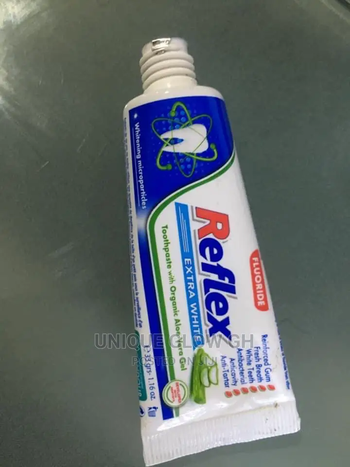Reflex Extra White Toothpaste With Organic Aloe Vera
