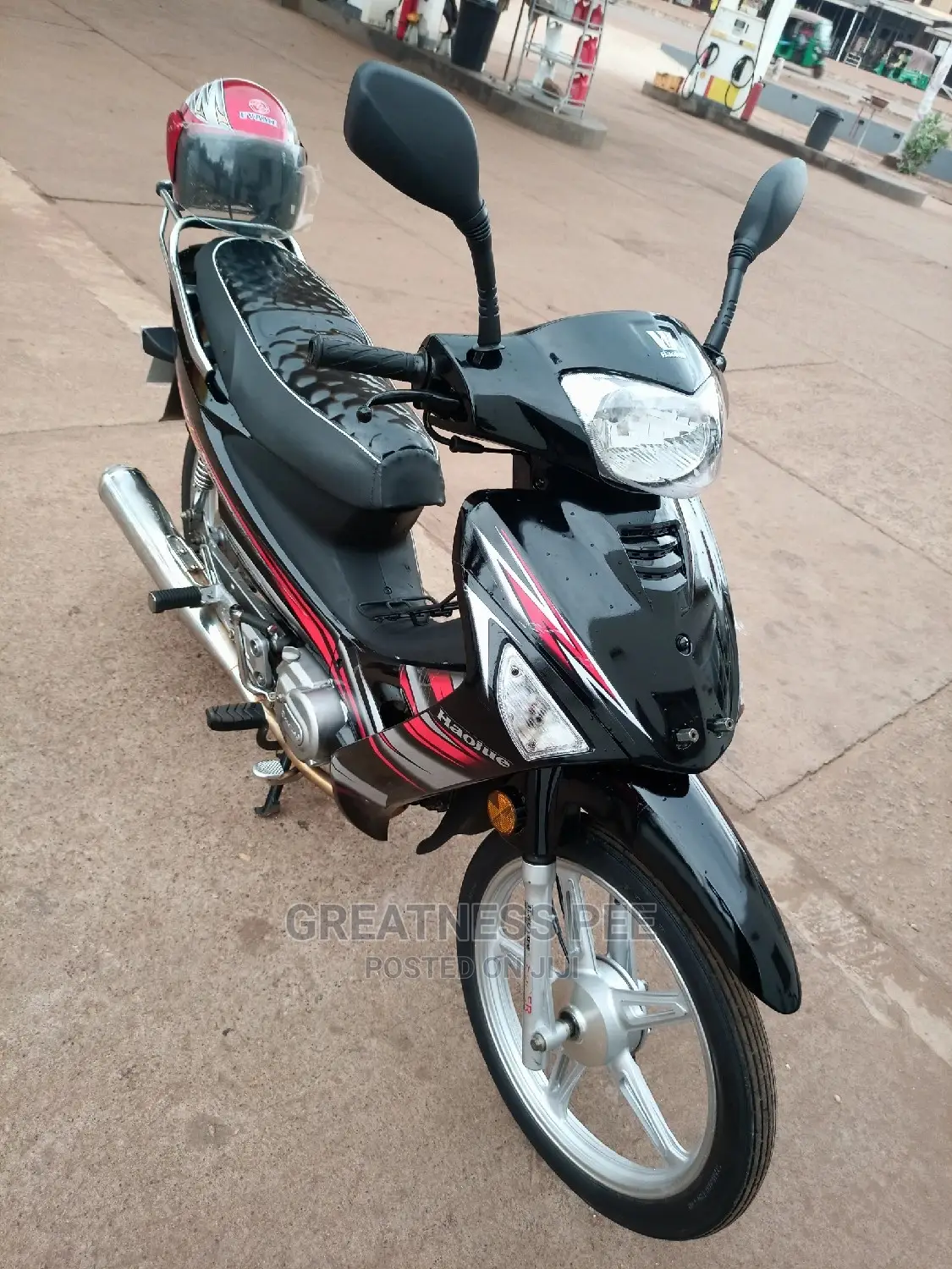 Haojue HJ110-2C 2020 Black