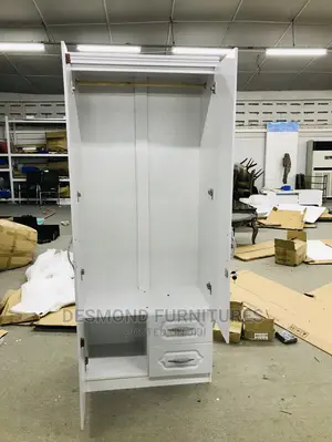 Two Doors Wardrobe With a Mirror (9822)