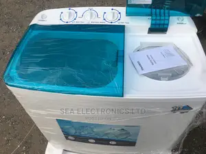 White 10kg Washing Machine Top Load Nasco