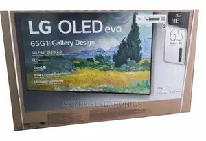 LG G1 65 Inch Class With Gallery Design 4K Smart OLED TV