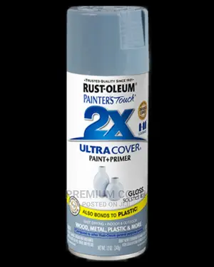 Spray Paint, Gloss Solstice Blue, 2X Ultra Cover Rust-Oleum
