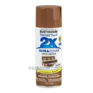 Spray Paint, Gloss Chestnut 2X Ultra Cover Rust-Oleum
